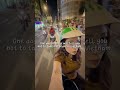just a girl vs 10,000 motorbikes 🛵