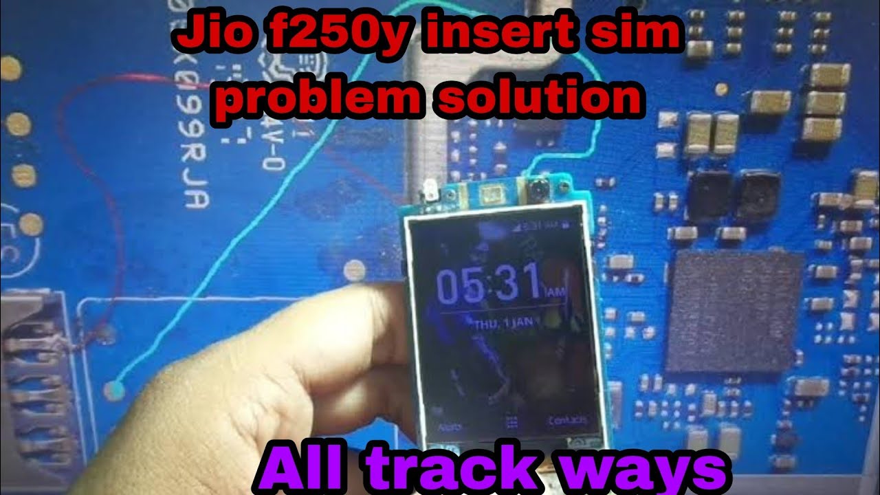 Jio f250y insert sim. jio f250y insert sim solution. jio insert sim ...