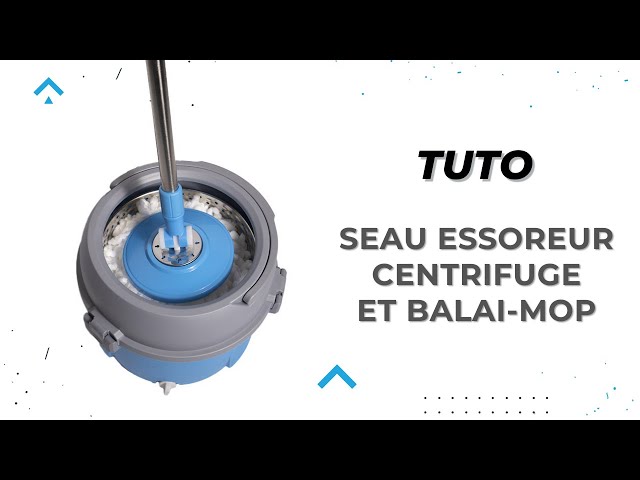 Essoreuse 360° – Seau et balai serpillière