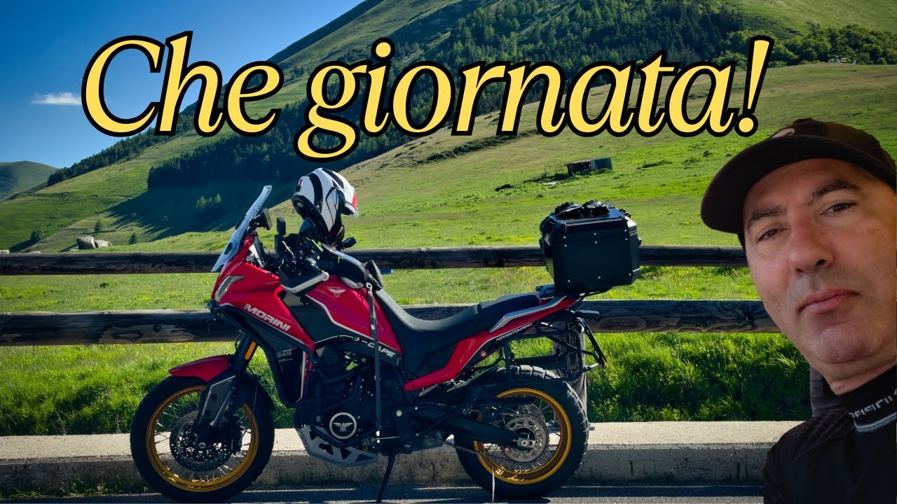 Morini X-Cape: motogiro epico nel centro Italia tra curve, natura e libertà.