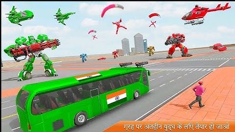 ARMY🎖️BUS🚐ROBOT🤖 TRANSFORM WARS 2022 |  ANDROID📲 GAME🎮 PLAY |