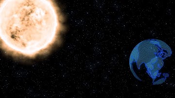 HD Sun & Earth Free Animation - Motion Graphics