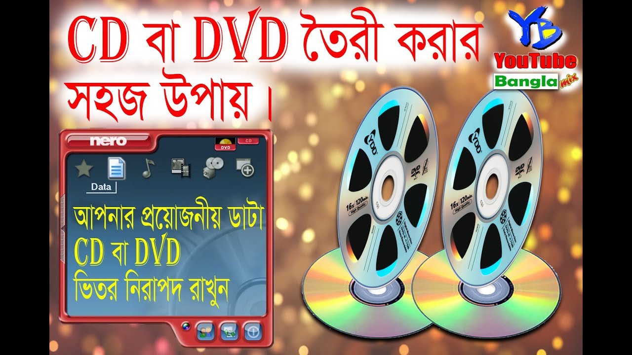 How to burn DVD disk With nero 6 windows 7/8/9/10