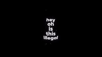 Thumbnail of Illegal - Pinkpantheress | #illegal #fypシ゚viral ##lyrics #sleepykei #editing #capcut