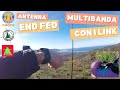 Attività Radio in Portatile QRP sul Monte Tresino, Test della mia End Fed Multibanda con i Link