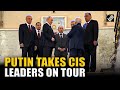 Russian President Putin Takes CIS Leaders On Tour Around Festive Hermitage In St Petersburg Russian President Putin Takes CIS Leaders On Tour Around Festive Hermitage In St Petersburg