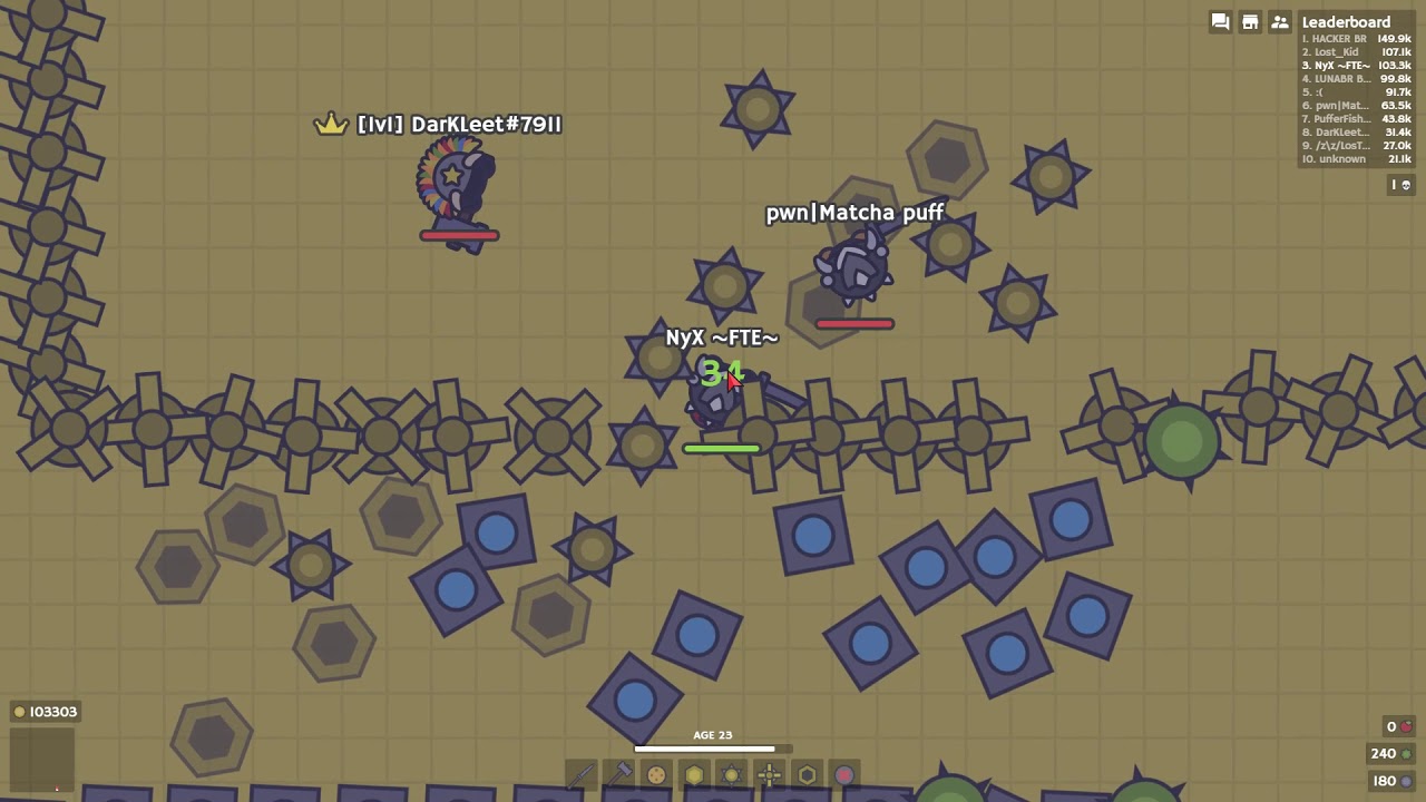 Moomoo.io 1v1s | ft. Dark and pet