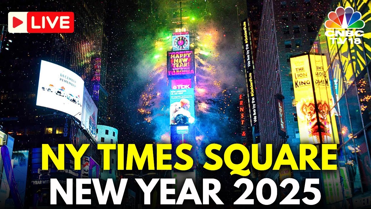 Times Square New Year 2025