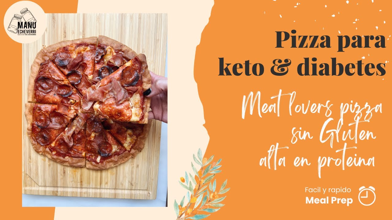 🍕LA MEJOR PIZZA KETO DEL MUNDO 2023 | PIZZA KETO ALTA EN PROTEINA FACIL Y RAPIDA | Manu Echeverri