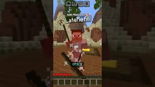 Aim☠️🎯practice#minecraft#gaming