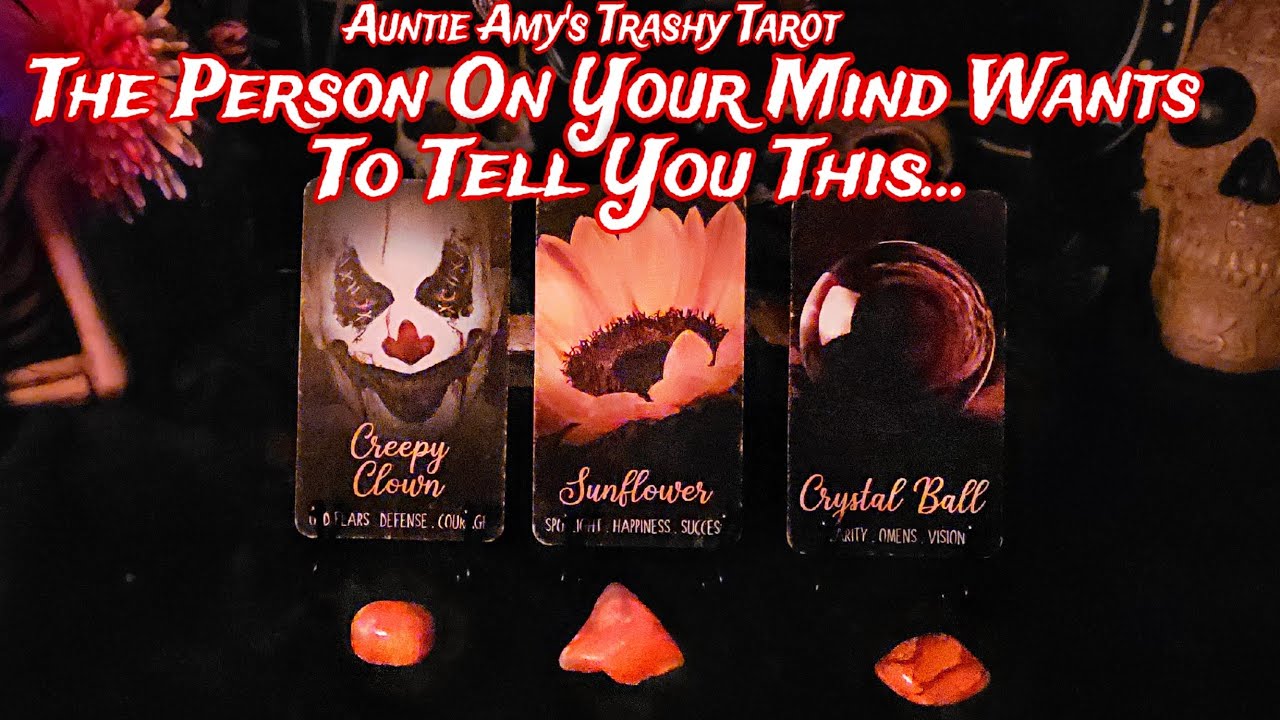 The Person On Your Mind Wants To Tell You This...🔮|Pick-A-Card Reading|