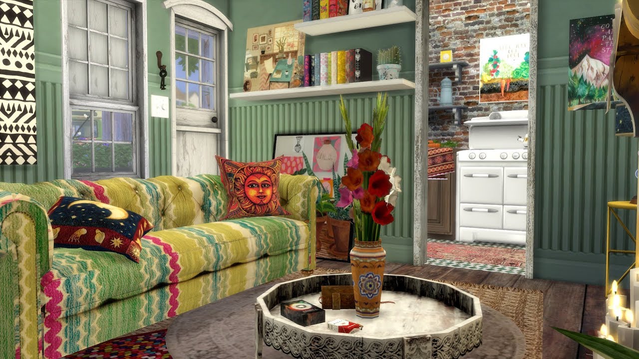 Sims 4 Boho Bedroom