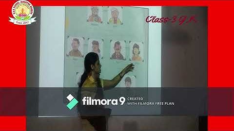 DAV SCHOOL TUTORIAL CLASS 3 G K BY ARCHANA MISS