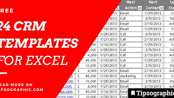 20+ Epic CRM Templates for Excel ► Free Download