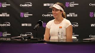2025 Credit One Charleston Open - Interview: Danielle Collins, Third Round