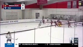 UMD Women s hockey season ends in 1-0 loss to Yale in NCAA tournament