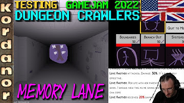 Memory Lane - Playing Dungeon Crawlers from GameJam 2022 [EN] by Kordanor