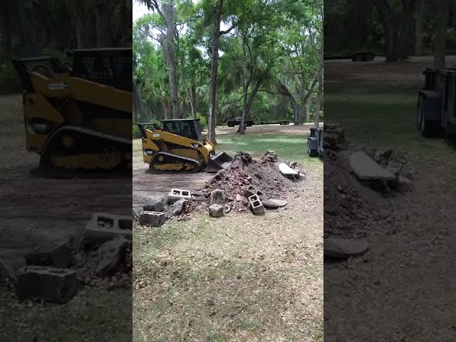 Heavy Debris Cleanup | Clearing Concrete From a Central Florida Property