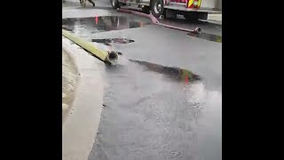 RAW: Spokane Valley firefighters put out house fire sparked by lightning