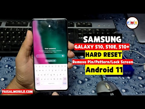 Samsung Galaxy S10,S10+,S10e Hard Reset Android 11 Fix Hard Reset Not Work