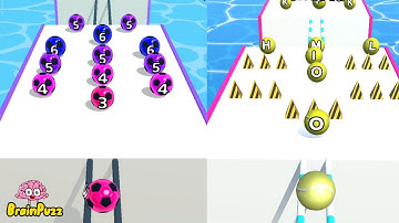 🆚 Marble Run 3D vs A-Z RUN All Levels Gameplay Walkthrough Android iOS 18