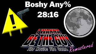 I Wanna Be the Guy Remastered Boshy Any% Speedrun 28:16 [Former WR]