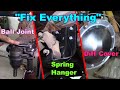 1991 GMC K1500 Project | Riveted Ball Joint, Rear Spring Hanger, Differential Cover - Part 2