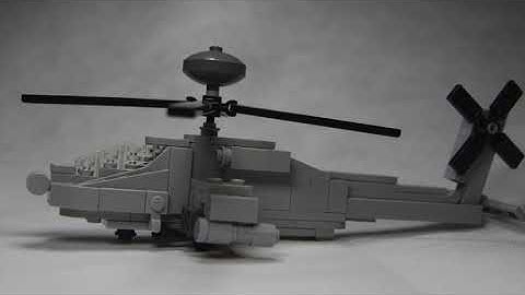 Lego AH-64 Apache Helicopter