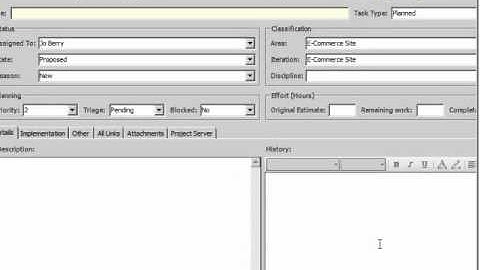 Create new Work Items in TFS from the Ribbon Bar in TeamLook