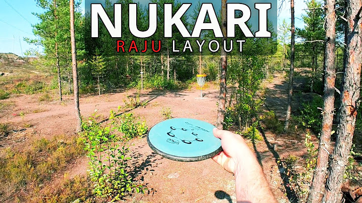 Nukarin Frisbeegolfrata (Raivo Layout) Nukari Disc Golf Park