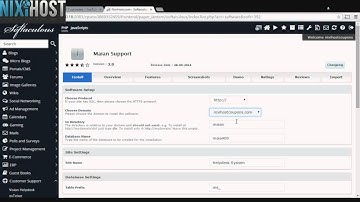 Installing Maian Support with Softaculous in cPanel