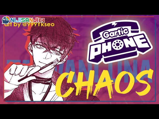 【Gartic Phone】 Chaos Brewing, Flame Starting, Diss Coming 【NIJISANJI ID】のサムネイル