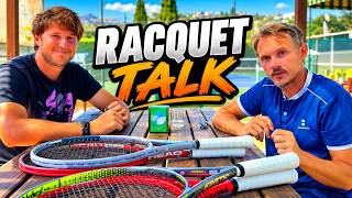 Racquet testing, customization and tennis nerding