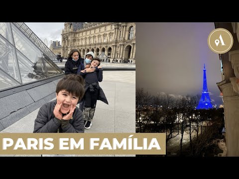 Vídeo: Vendo a Torre Eiffel com crianças