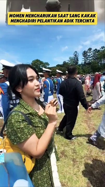 Both are members of the TNI. Touching Inauguration at Akmil‼️#inauguration #akmil #tni #commando