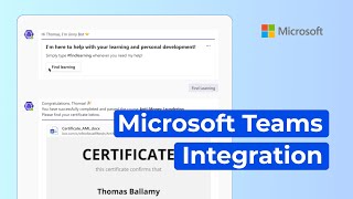 Microsoft Teams Integration – My Learning Hub screenshot 2