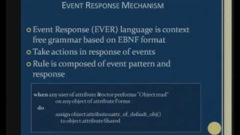 CERIAS Security: Multi-Policy Access Control for Healthcare using Policy Machine 2/3