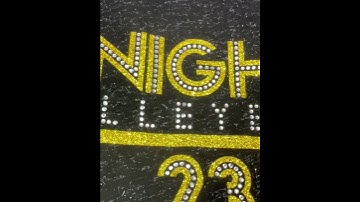 Glitter & Rhinestone Multidec shirts made with fonts #spiritwear #customtshirts #heatpressprinting