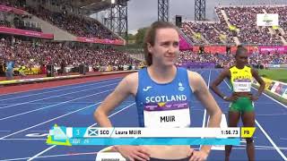Mary MORAA|Natoya GOULE |keely HODGKINSON |women's 800m Full Heat|Commonwealth Games 2022 Athletics