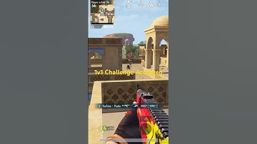 1v1 Challenge Accepted Bgmi youtube pooka #pubgmobilewinnerwinnerchickendinner #pubgmobile #bgmi