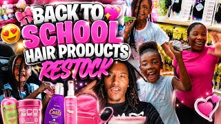 JAY&NAE DAY: BACK TO SCHOOL HAIR PRODUCTS RESTOCKING + ICE CREAM DATE💇🏽‍♀️🥰