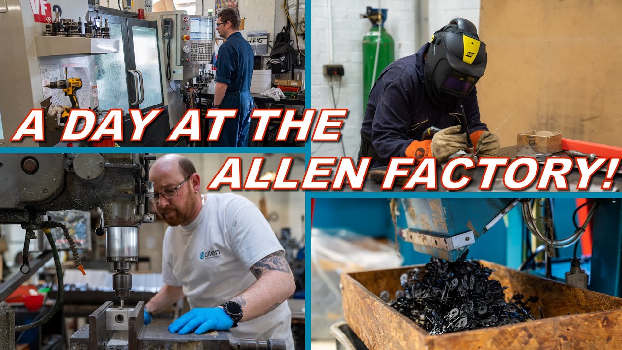 ⁣A Day at the Allen Factory!