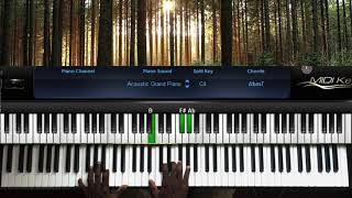 YOU ARE YAHWEH LIVE by Steve Crown Piano Tutorials For Beginners