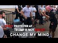 Insane Anti-Trump Protester goes BERSERK on Crowder! | Change My Mind