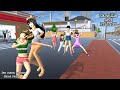 Camellia and friends mella ngamuk  sakura school simulator drama