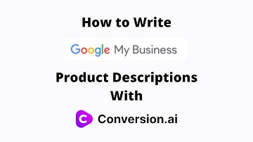 Jasper.ai How to Write Google My Business Product Descriptions With Jasper AI