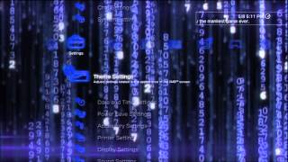 PS3 Matrix Code Blue Dynamic