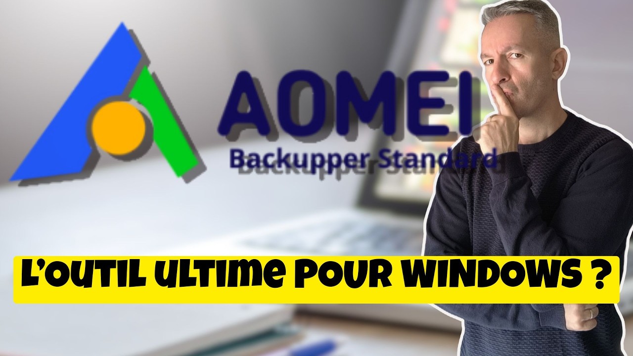 Pour Sauvegarder, Cloner, Transférer Windows, il te faut Le logiciel AOMEI Backupper !