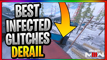 BEST INFECTED GLITCHES DERAIL | MODERN WARFARE 3 ! | (Infected glitches,High ledges,Glitch spots)