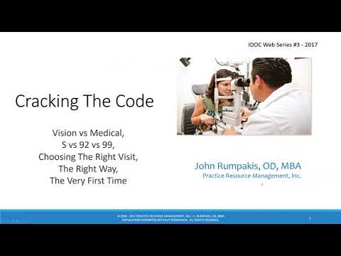 Vision Vs  Medical How To Properly Differentiate & Document | IDOC